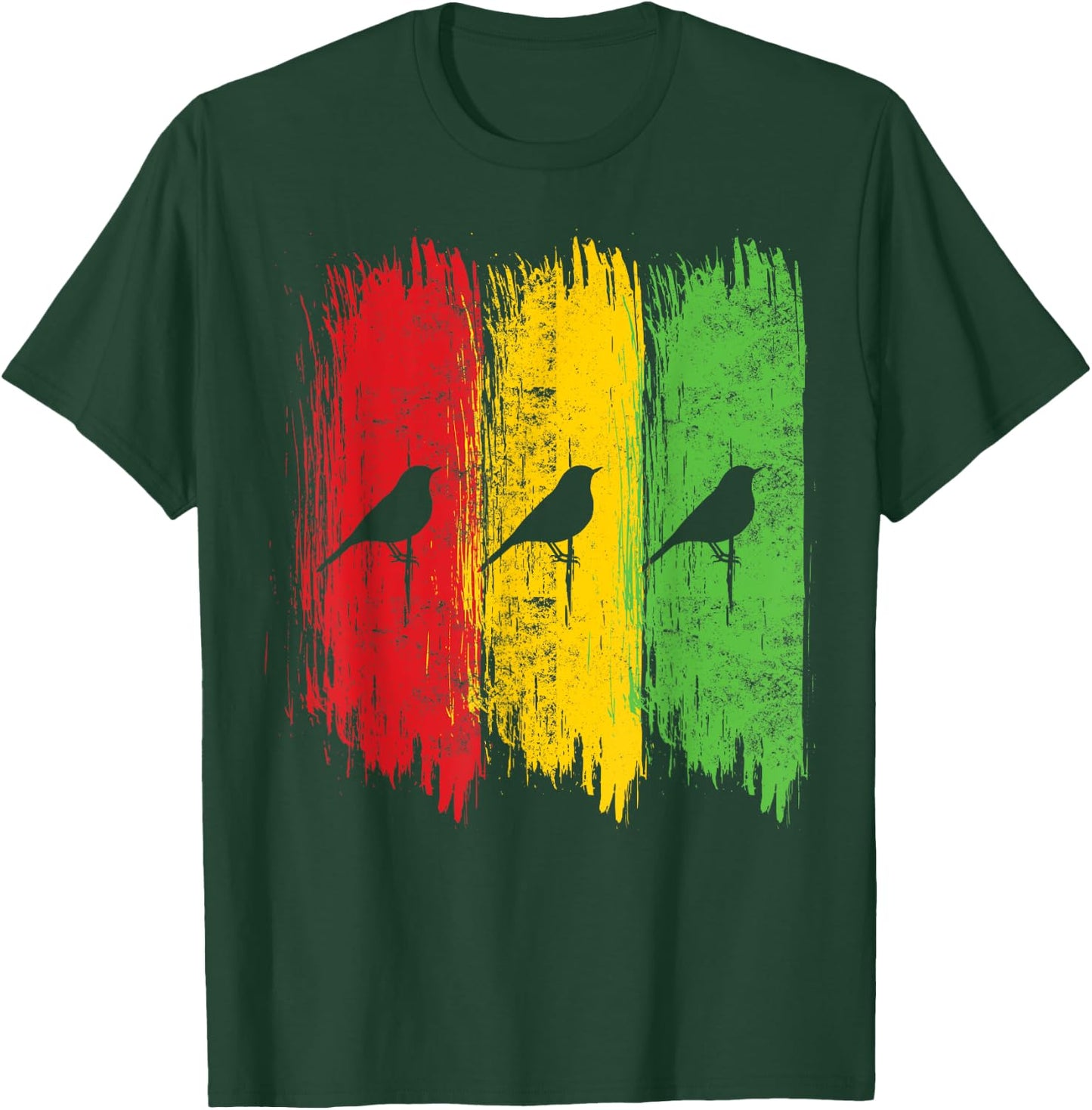 Good Rastafari Music Vibes Only Rasta Jamaika Reggae T-Shirt - T-Shirt | Forest