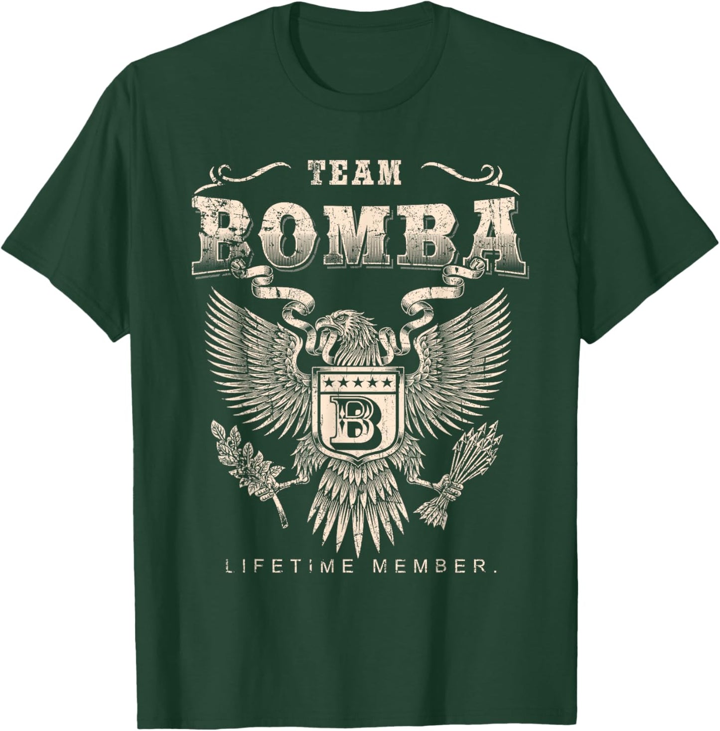 Team Bomba Lifetime Member - Bomba Name T-Shirt - T-Shirt | Forest