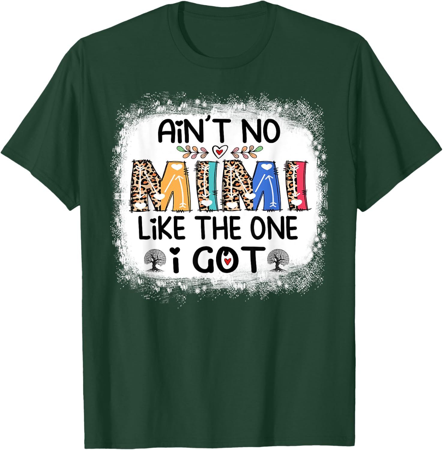 Ain't No Mimi Like The One I Got Cute Leopard Family Reunion T-Shirt - T-Shirt | Forest