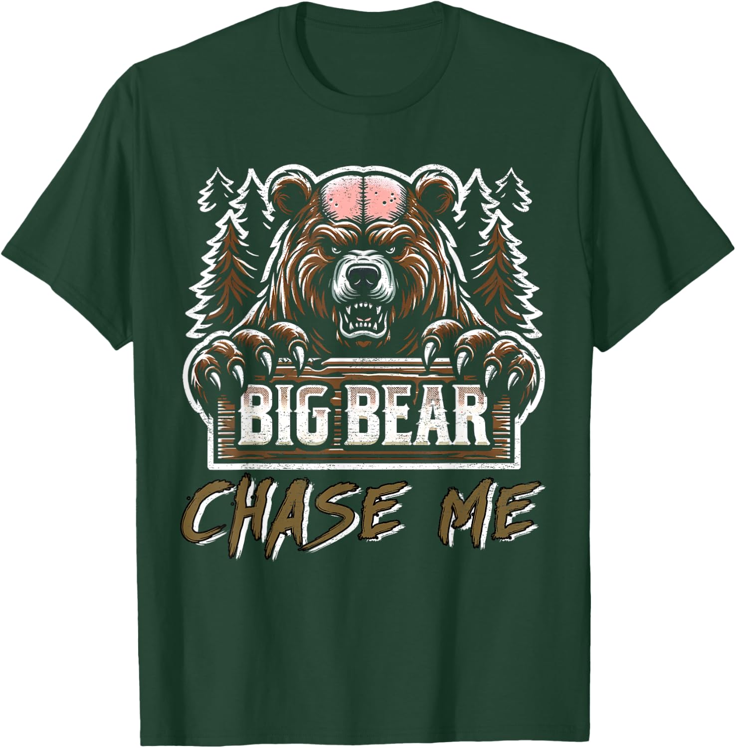 Great Outdoors Adventure Funny Movie Bear Mountain T-Shirt - T-Shirt | Forest