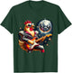 Disco Ball Guitar Chicken T-Shirt - T-Shirt | Forest