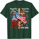 Stand for Flag Kneel for Cross 250 Years Christian Faith T-Shirt - T-Shirt | Forest