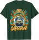 Transportation Squad Retro Bus Aide Back to School Matching T-Shirt - T-Shirt | Forest
