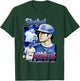 Shohei Ohtani | Los Angeles Baseball Players | MLBOHT7002 T-Shirt - T-Shirt | Forest