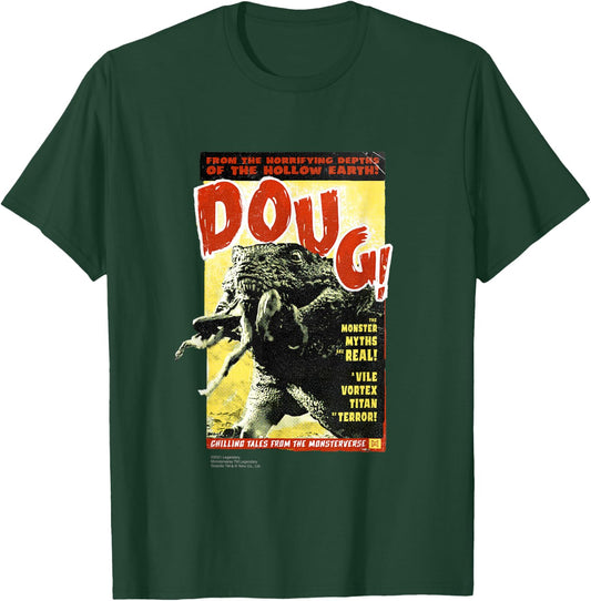 Godzilla vs Kong - Doug! retro poster T-Shirt - T-Shirt | Forest