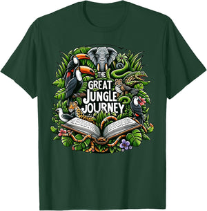 Jungle Journey VBS 2024 Vacation Bible School Summer Camp T-Shirt - T-Shirt | Forest