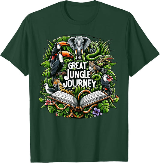 Jungle Journey VBS 2024 Vacation Bible School Summer Camp T-Shirt - T-Shirt | Forest