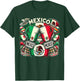 Mexican Boxing Pride Gloves Sports Design T-Shirt - T-Shirt | Forest