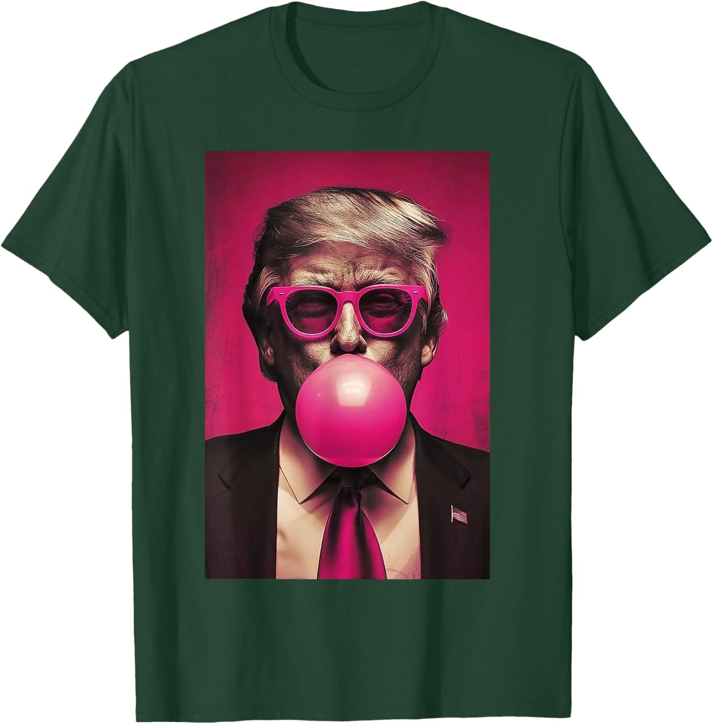 Trump Pink Bubblegum T-Shirt - T-Shirt | Forest