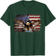 Eagle Patriotic USA American Flag 4th of July Men Women Kids T-Shirt - T-Shirt | Forest