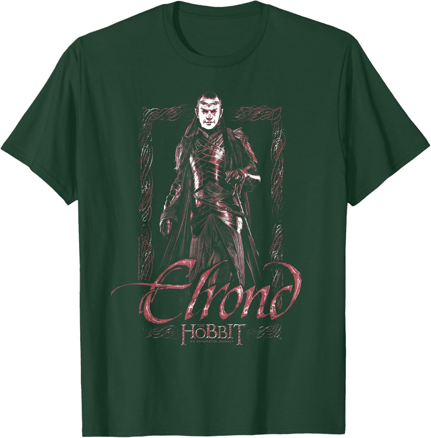 The Hobbit Elrond Stare T-Shirt - T-Shirt | Forest