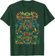 Aztec God Aztec Culture Mayan Indigenous Tlaloc Statue T-Shirt - T-Shirt | Forest