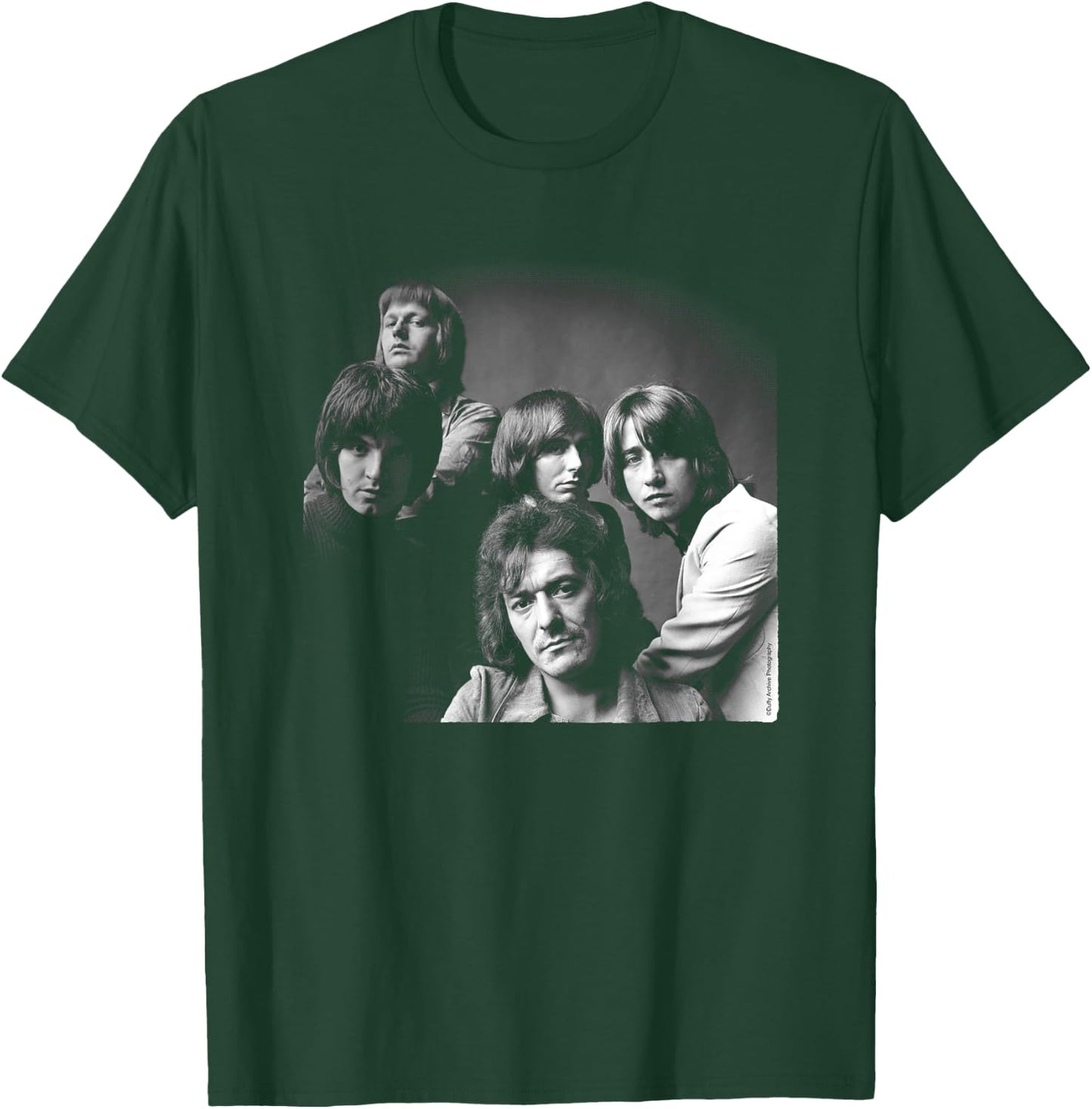 Duffy Archive Photography The Hollies Band Photo 1972 T-Shirt - T-Shirt | Forest