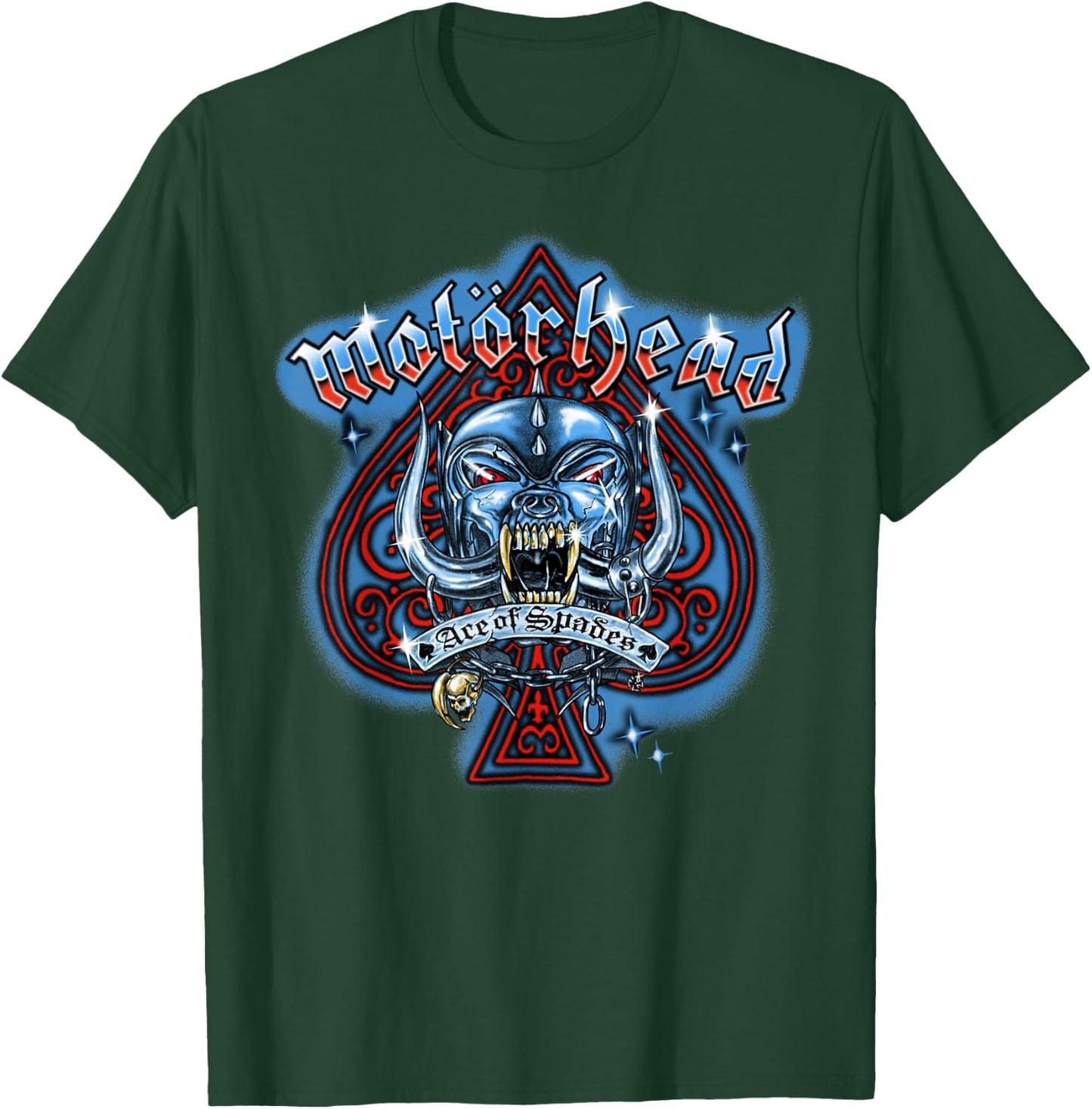 Motörhead – Airbrush Ace Of Spades T-Shirt - T-Shirt | Forest