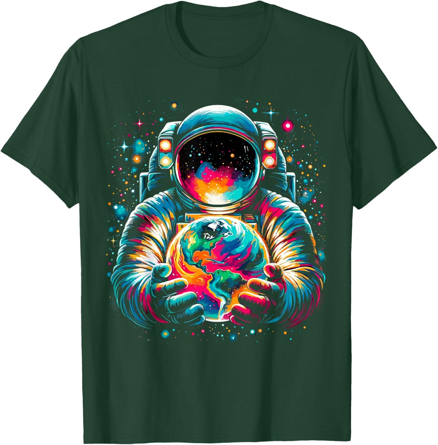 Astronaut Planets Astronaut Space T-Shirt - T-Shirt | Forest