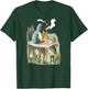Smoking Blue Caterpillar - Alice in Wonderland T-Shirt - T-Shirt | Forest