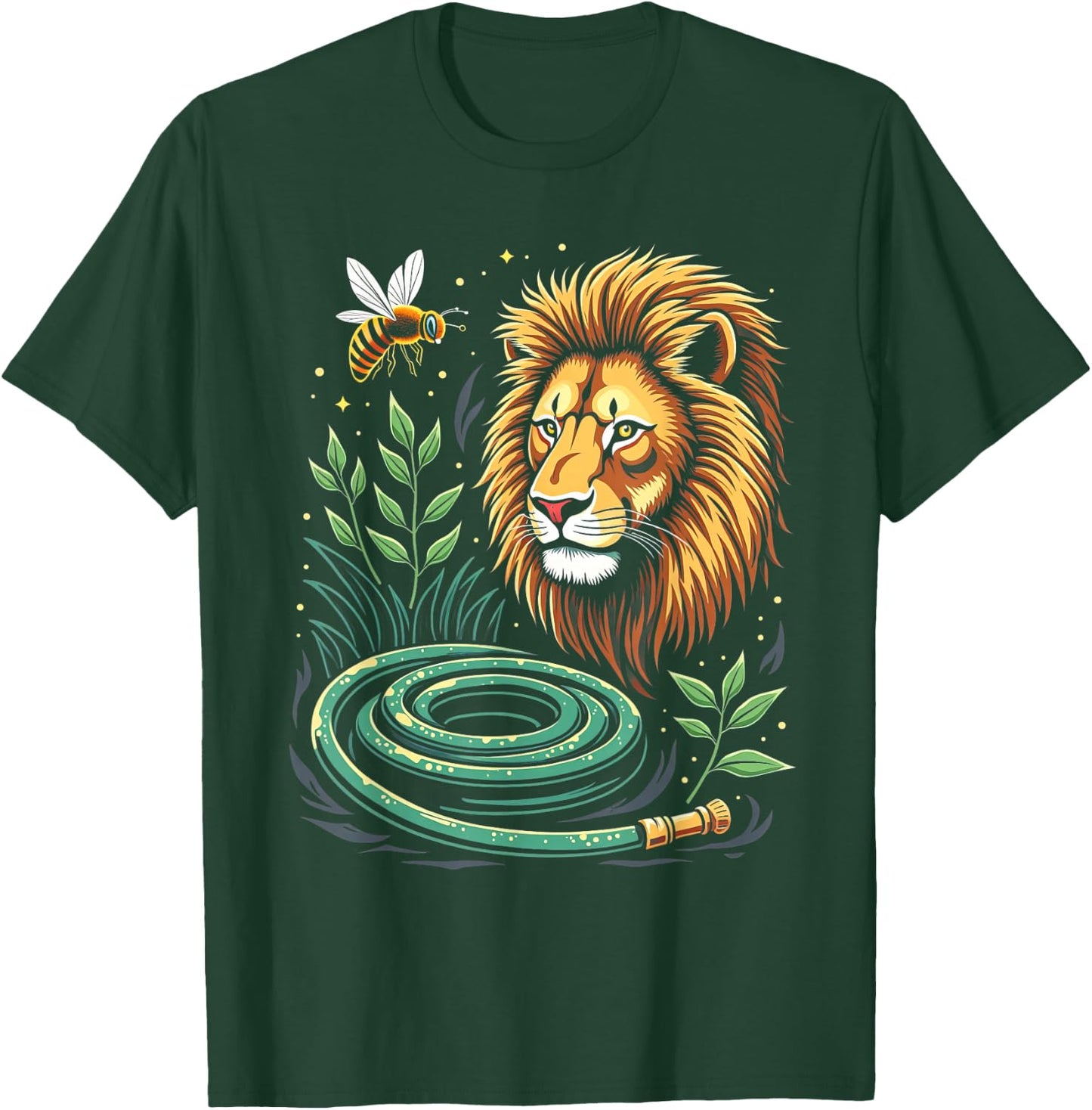 Hose Bee Lion Funny Pun Meme T-Shirt - T-Shirt | Forest