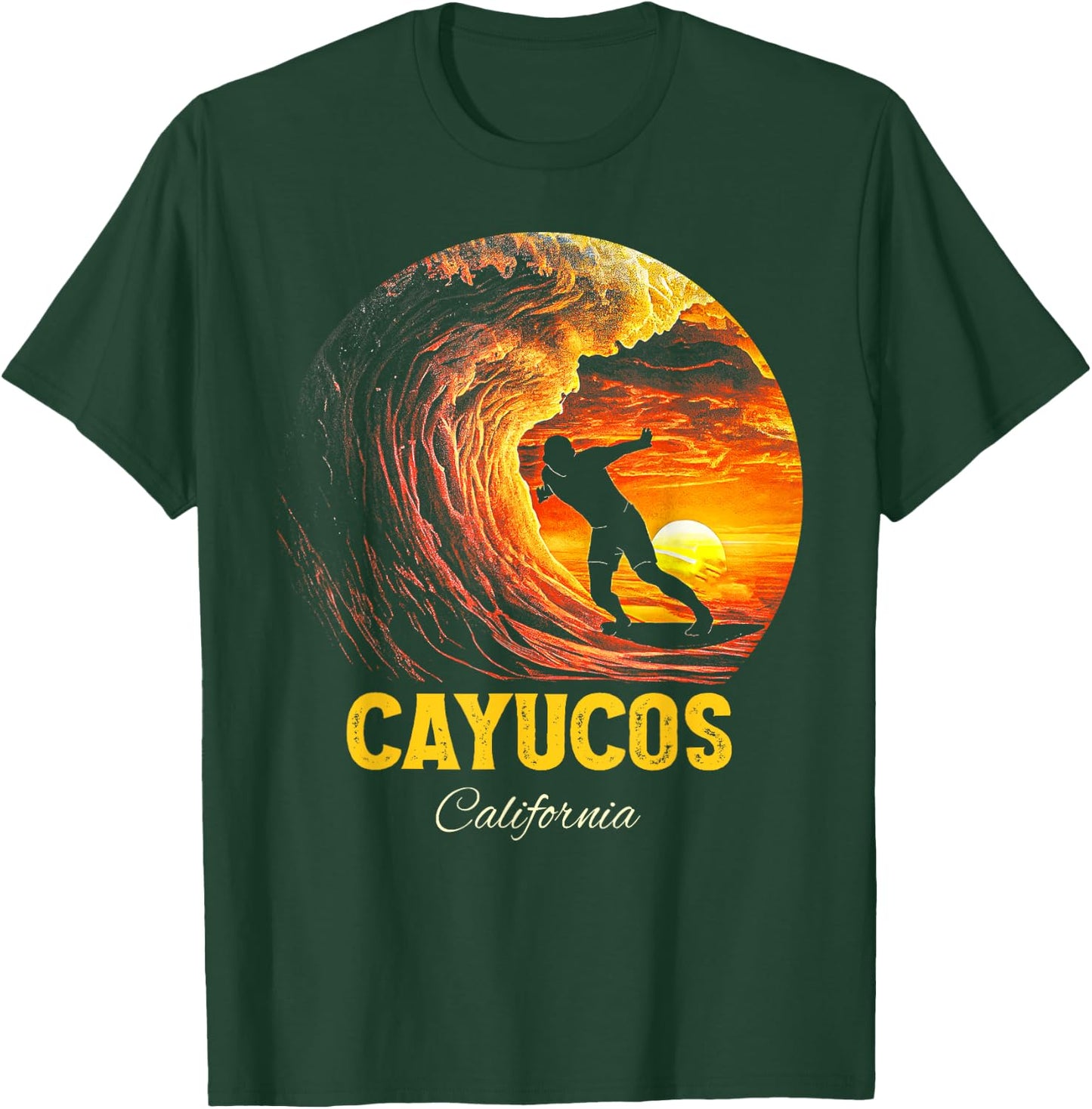 Cayucos California T-Shirt - T-Shirt | Forest
