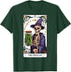 Wizard Pickles Tarot Card Skeleton Canning Season Gardener T-Shirt - T-Shirt | Forest