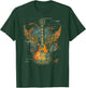 Rock & Roll Guitar with Wings T-Shirt - T-Shirt | Forest