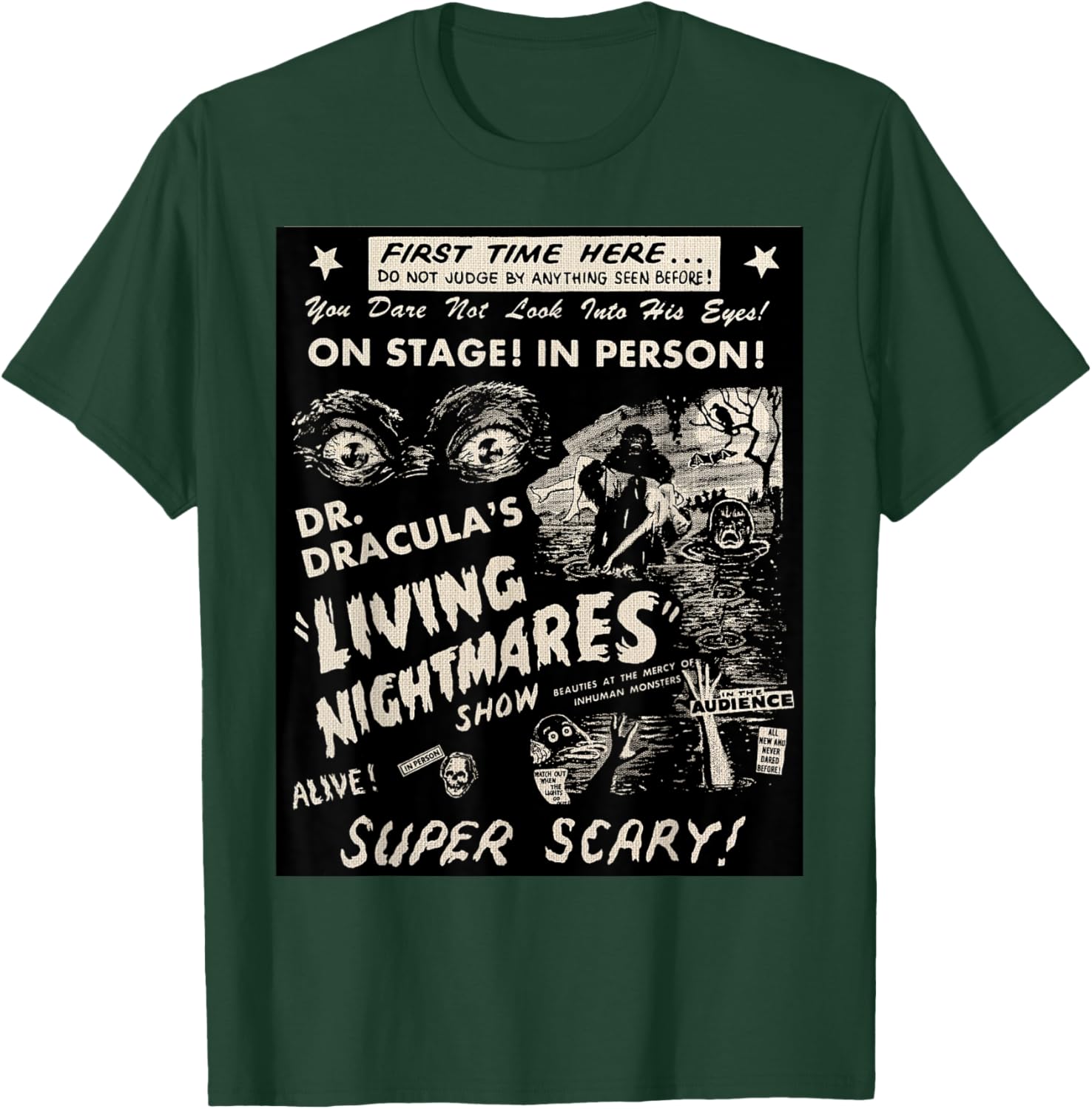 Vintage Halloween Slasher Horror Movie T-Shirt - T-Shirt | Forest