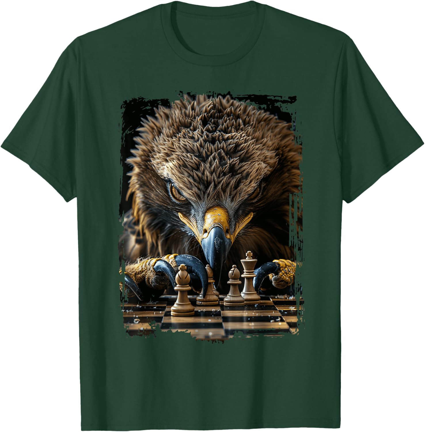 Eagle Chess T-Shirt - T-Shirt | Forest