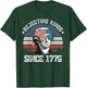Rejecting Kings Since 1776 George Washington 4th of July T-Shirt - T-Shirt | Forest