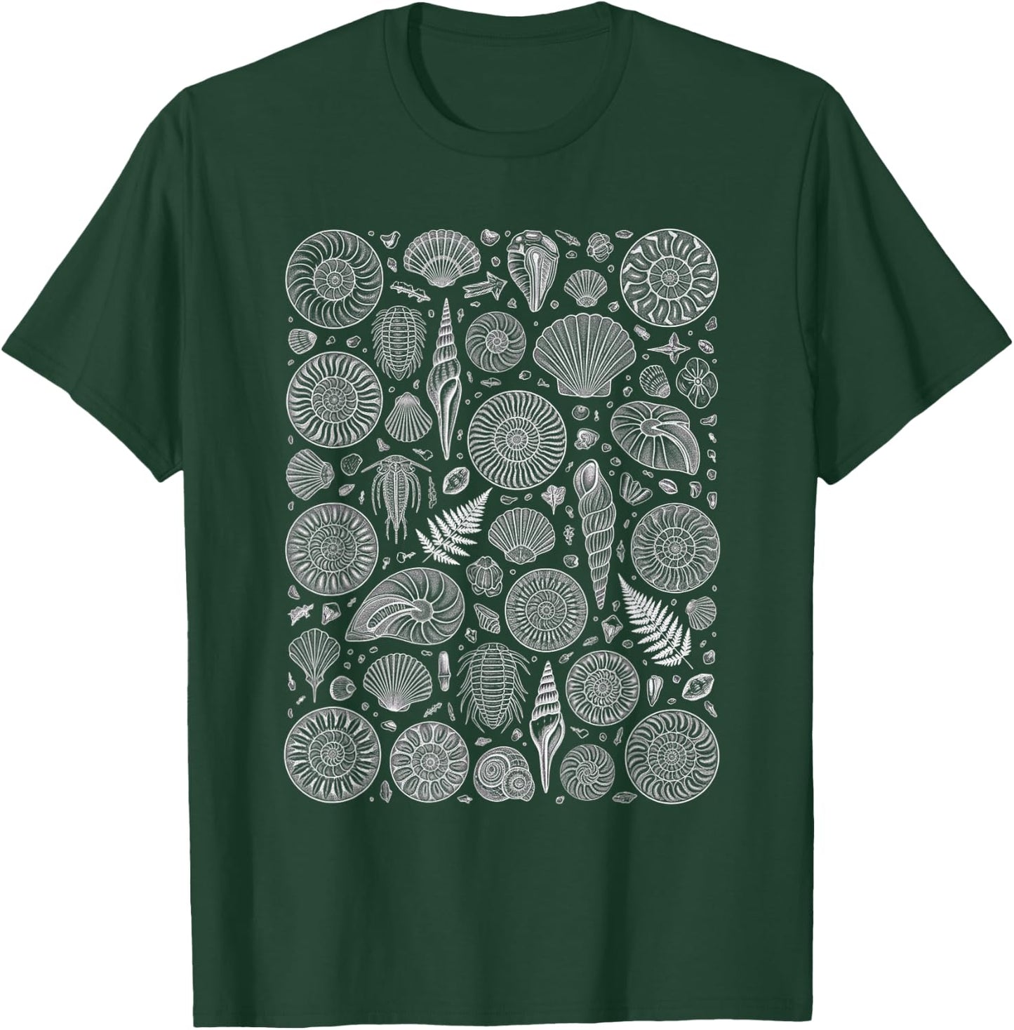 Teacher Seashell Pattern, Ocean Classroom I Survived 67 Vbe T-Shirt - T-Shirt | Forest