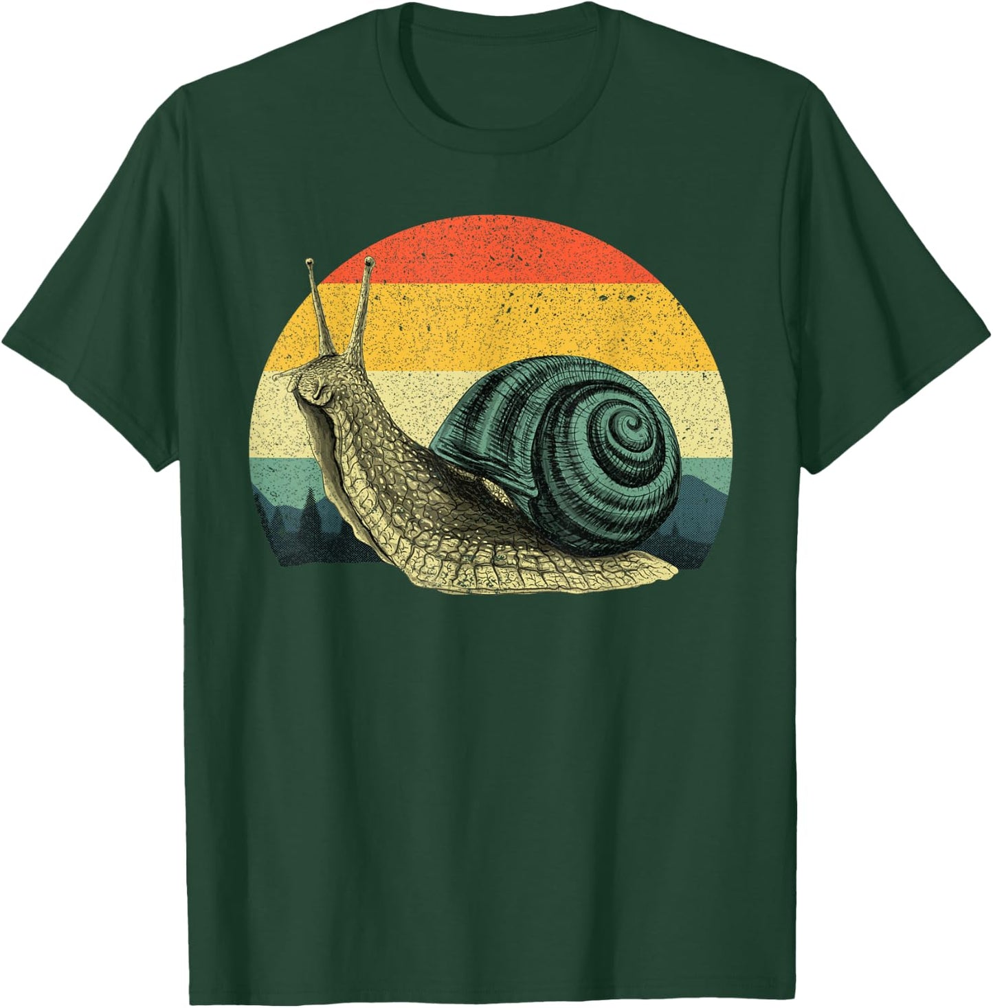 Cute Snail Women Snails Slug Gardening Animal Lover T-Shirt - T-Shirt | Forest
