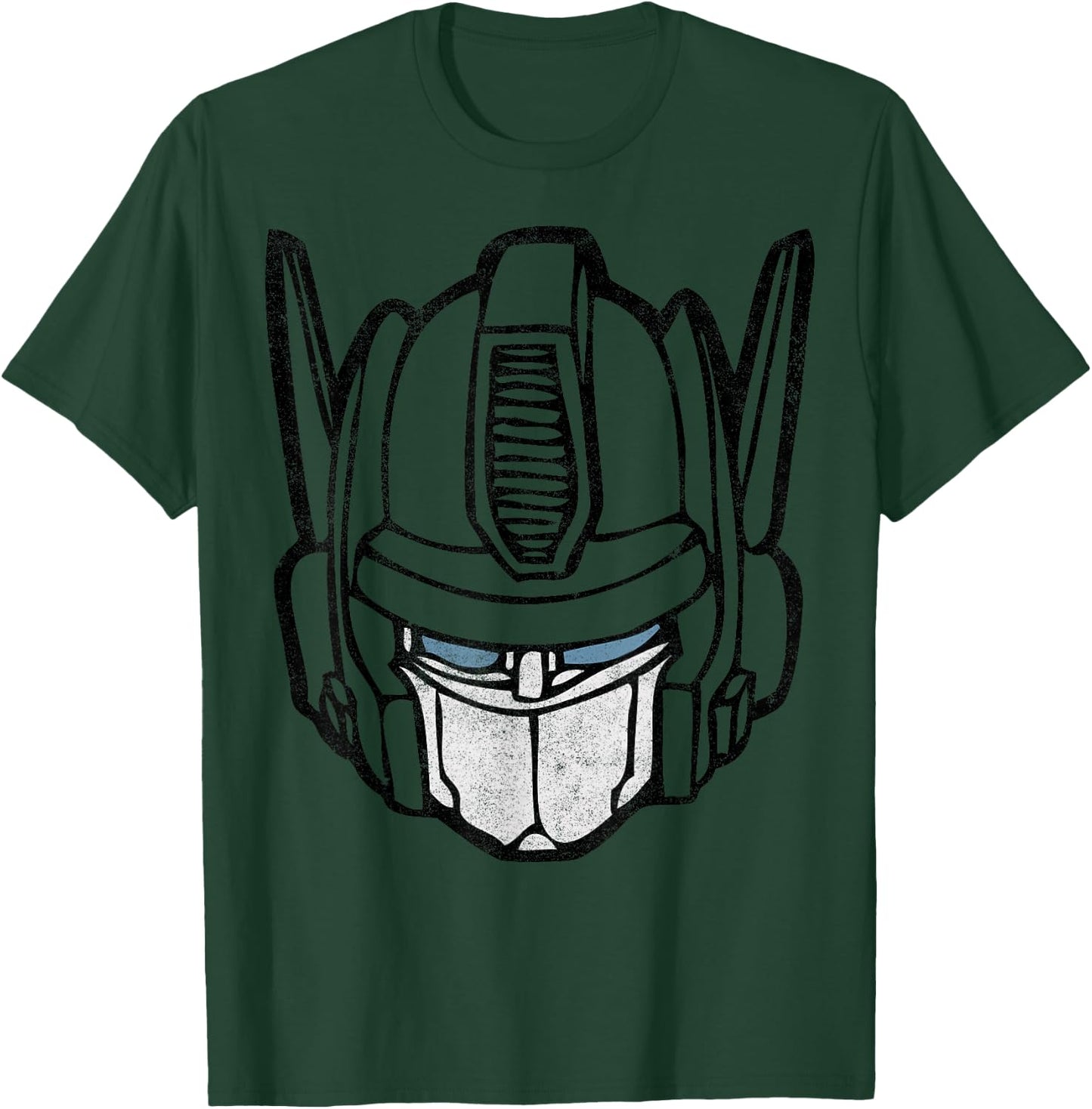 Transformers Optimus Prime Vintage Big Face T-Shirt - T-Shirt | Forest