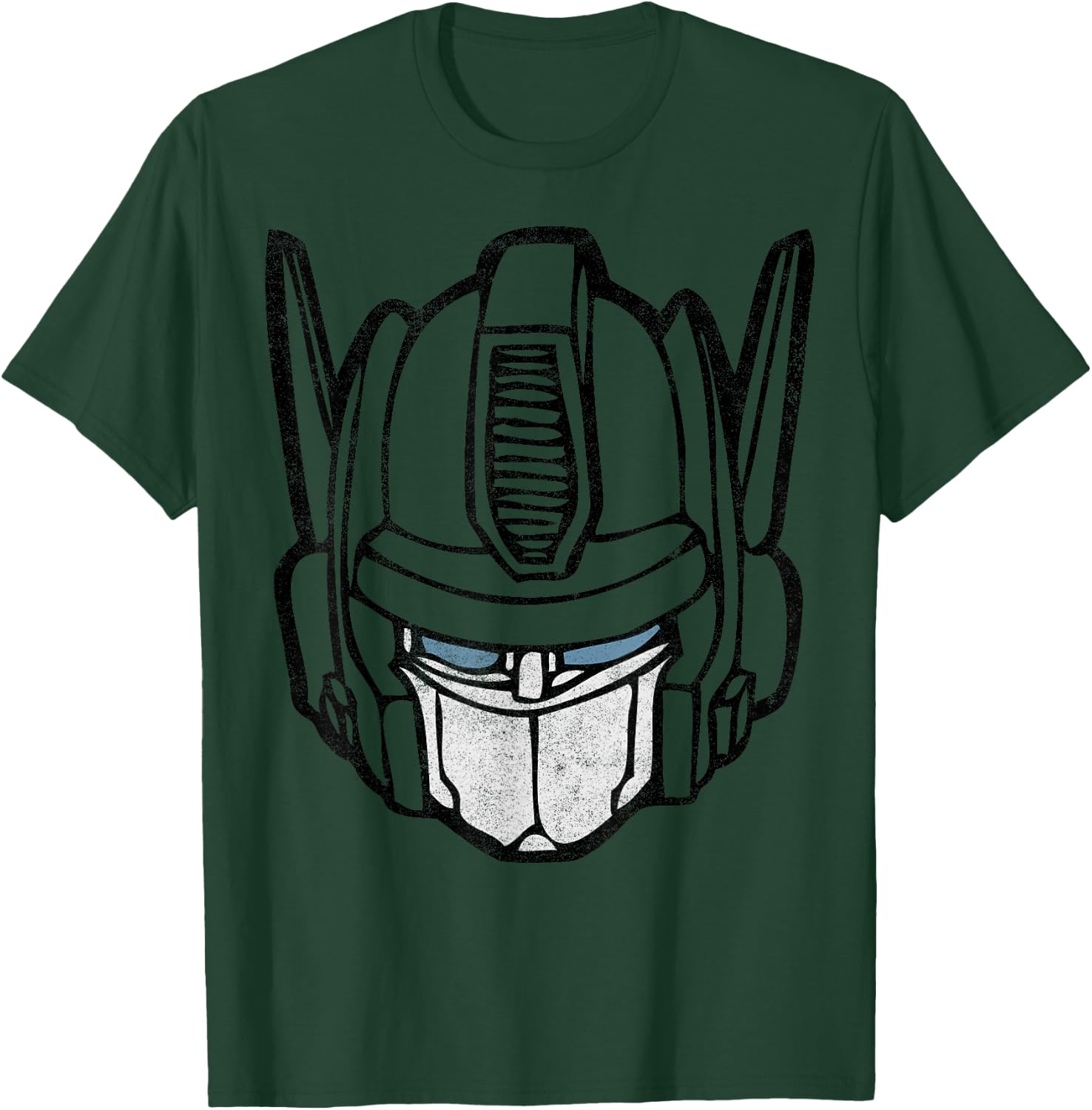 Transformers Optimus Prime Vintage Big Face T-Shirt - T-Shirt | Forest