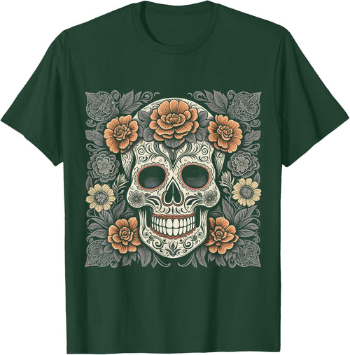 De Los Muertos Day of the Dead Sugar Skull Halloween Women