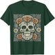 De Los Muertos Day of the Dead Sugar Skull Halloween Women T-Shirt - T-Shirt | Forest