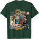 Graphic | Frontprint | Women Face Artwork Art T-Shirt - T-Shirt | Forest