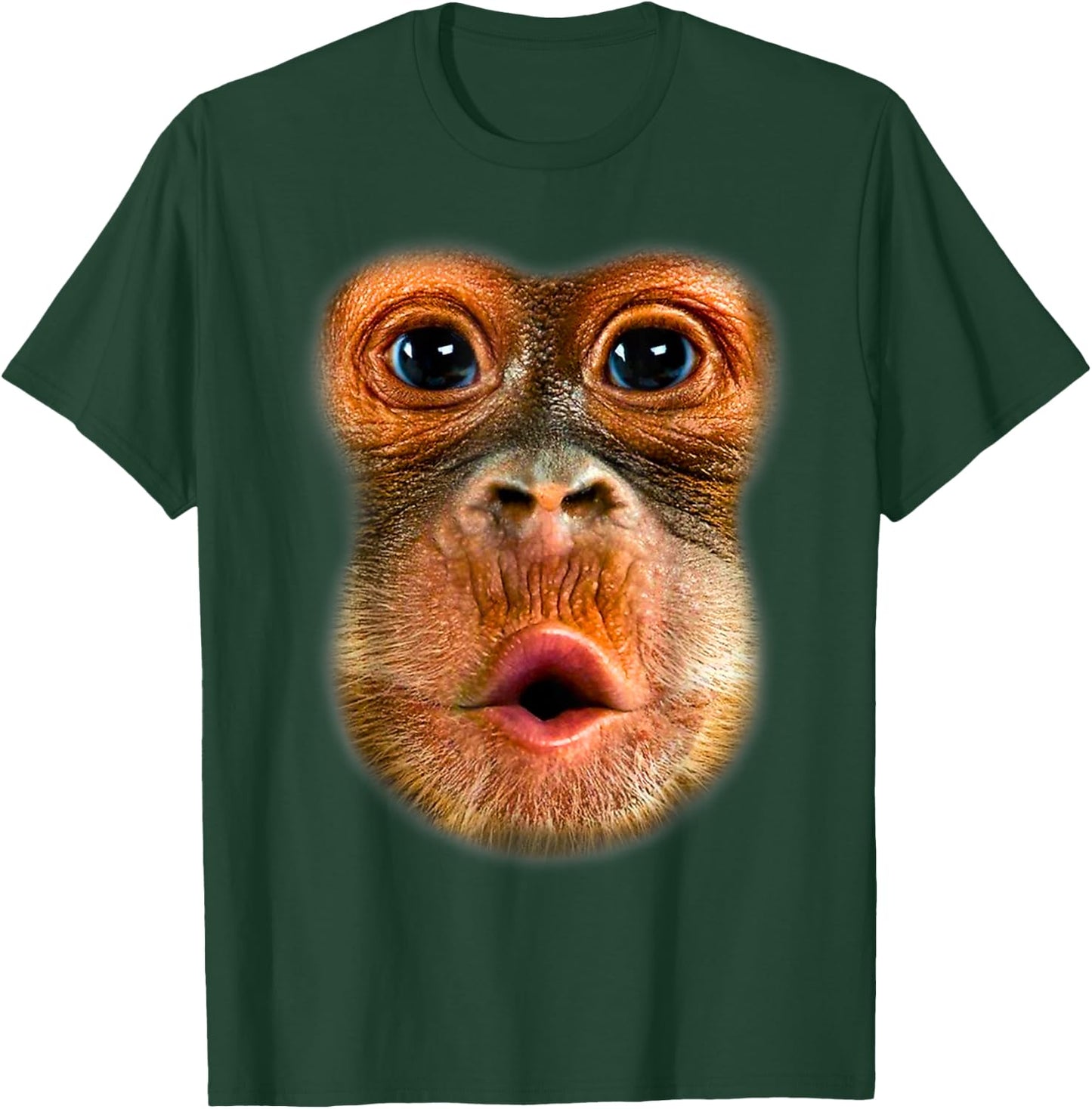 Monkey Stomach Funny Meme Cool Trending Viral Video T-Shirt - T-Shirt | Forest