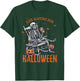 Funny Just Waiting For Halloween Skeleton Spooky Vibe Summer Men Women T-Shirt - T-Shirt | Forest