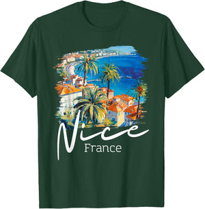 Nice France T-Shirt - T-Shirt | Forest