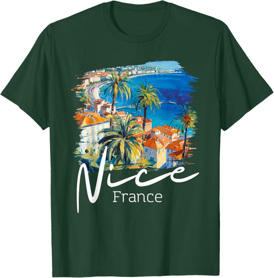 Nice France T-Shirt - T-Shirt | Forest
