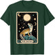 Leopard Gecko Tarot Card Moon Men Women Kids Reptile Lover T-Shirt - T-Shirt | Forest