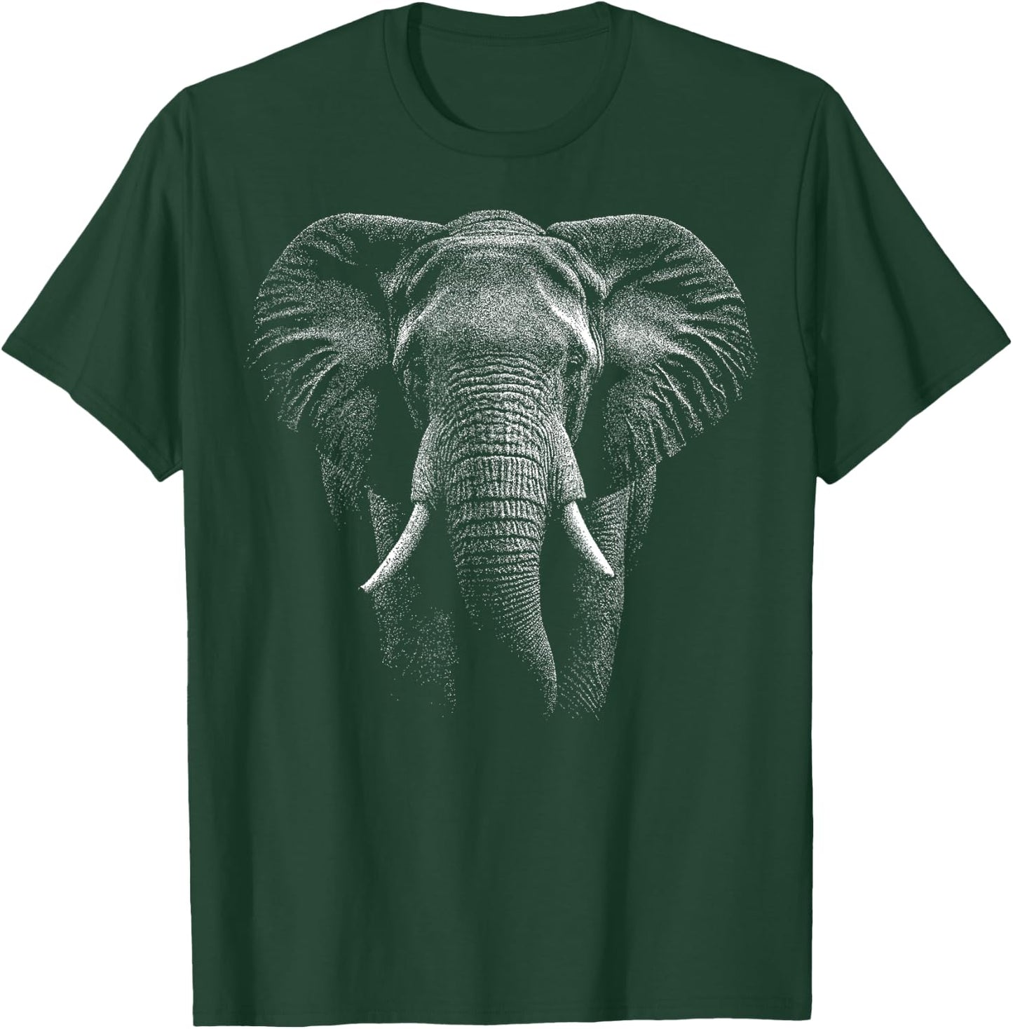 Realistic Elephant T-Shirt - T-Shirt | Forest