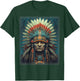 Native American Indian Headdress Traditional Art Men Women T-Shirt - T-Shirt | Forest