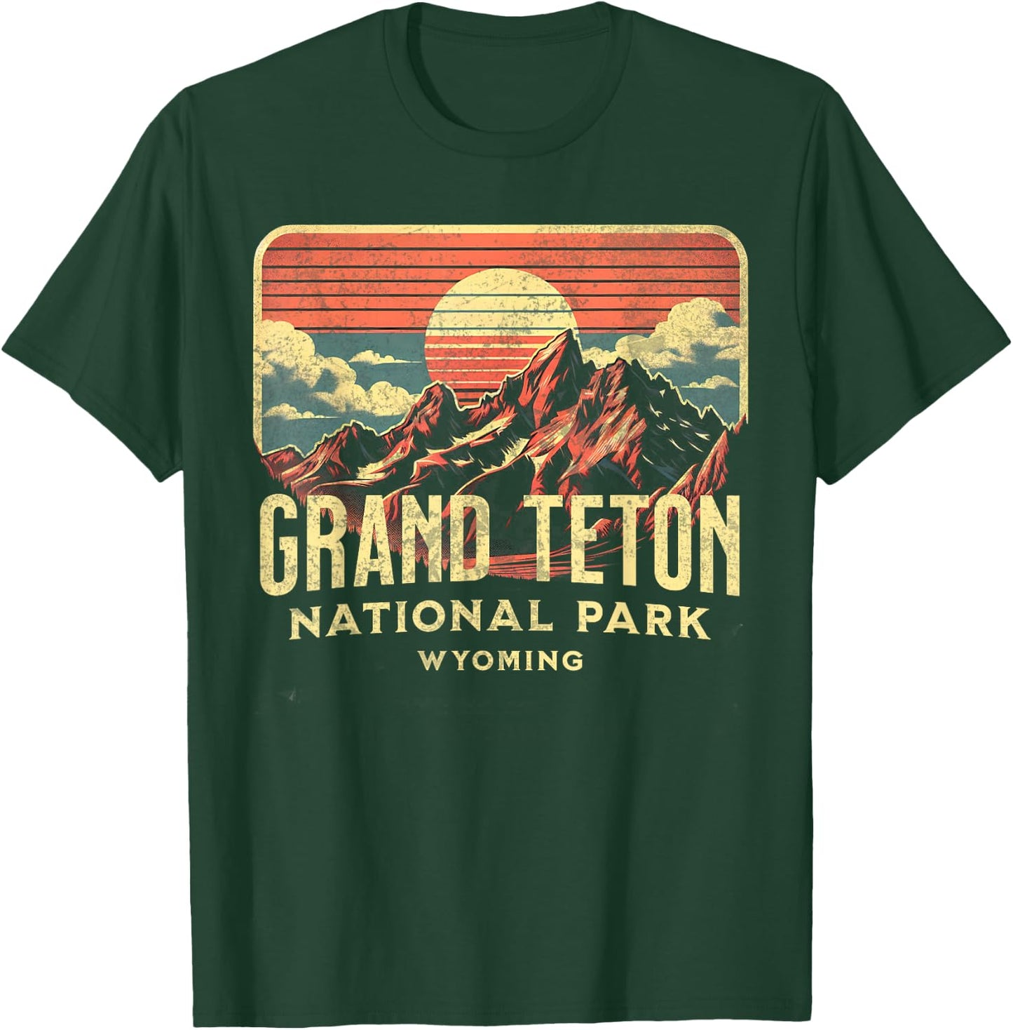 Grand Teton National Park T-Shirt - T-Shirt | Forest