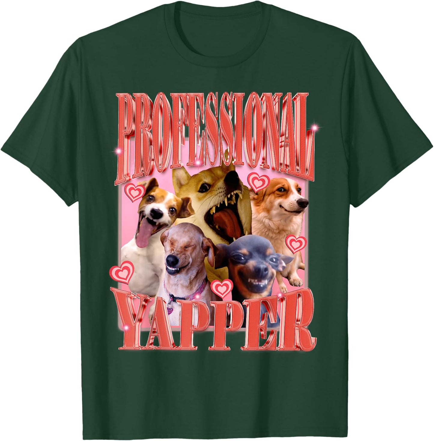 Professional Yapper dog Funny Oddly Specific Meme Women Kids T-Shirt - T-Shirt | Forest