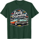 Easily Distracted By Classic Cars Shirt Vintage Old Car Guy T-Shirt - T-Shirt | Forest