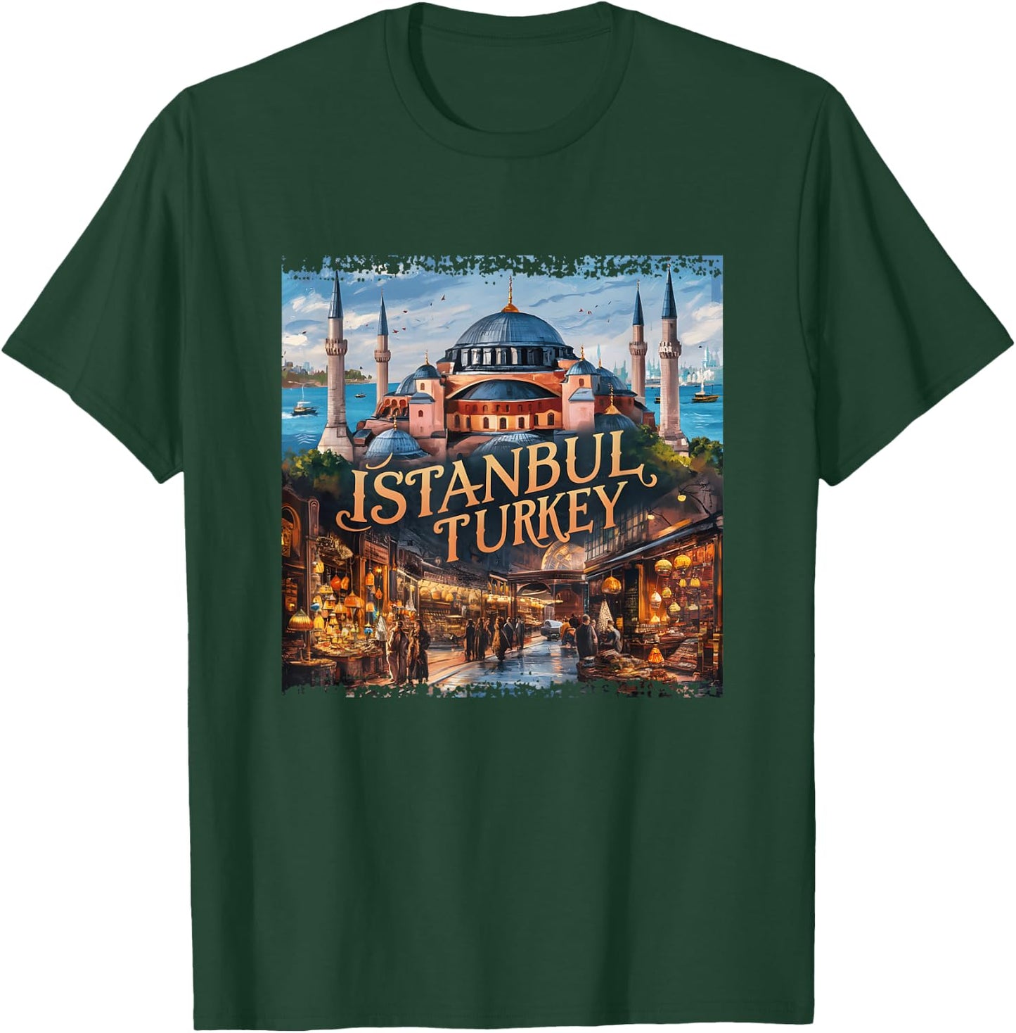 Istanbul, Turkey T-Shirt - T-Shirt | Forest
