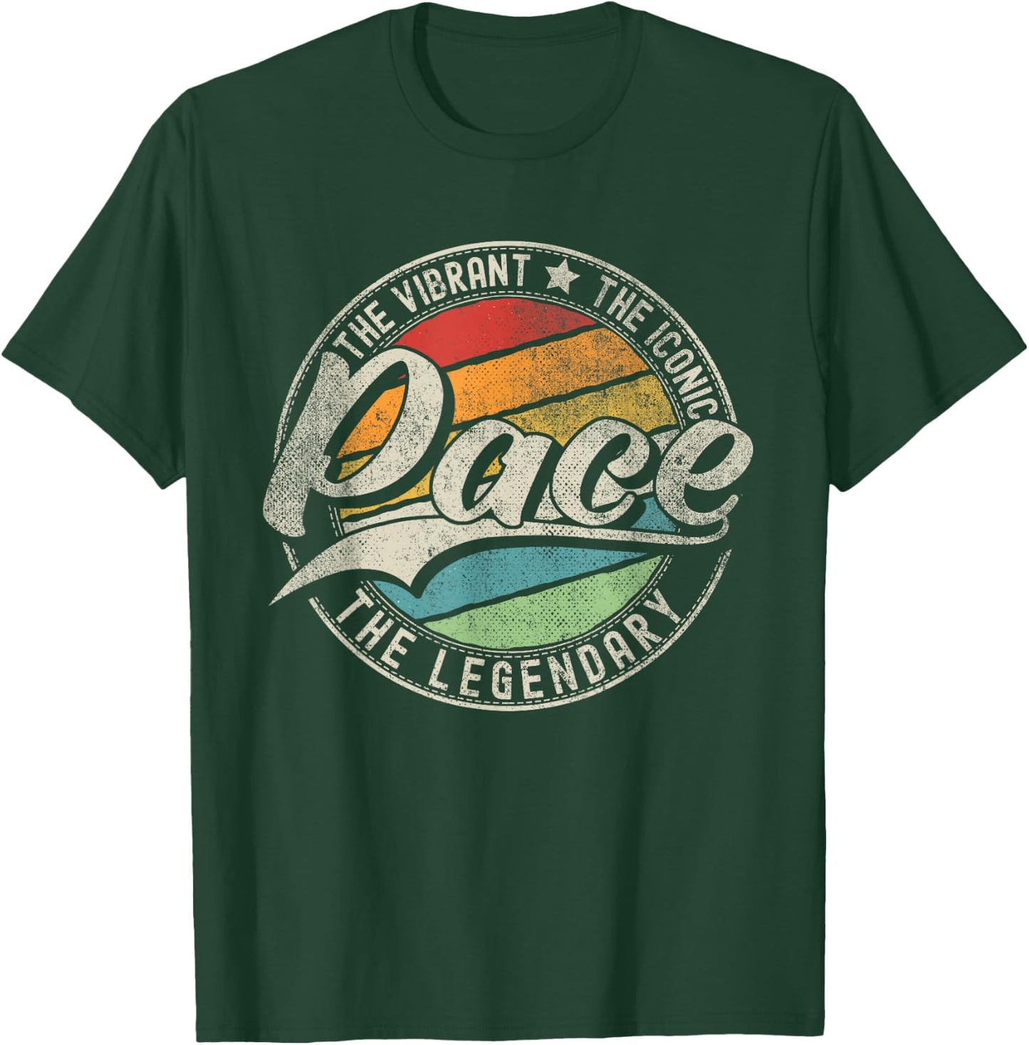 Pace FL | Florida | Vintage Distressed T-Shirt - T-Shirt | Forest