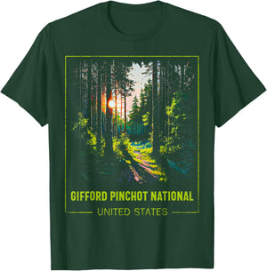 Gifford Pinchot National United States T-Shirt - T-Shirt | Forest