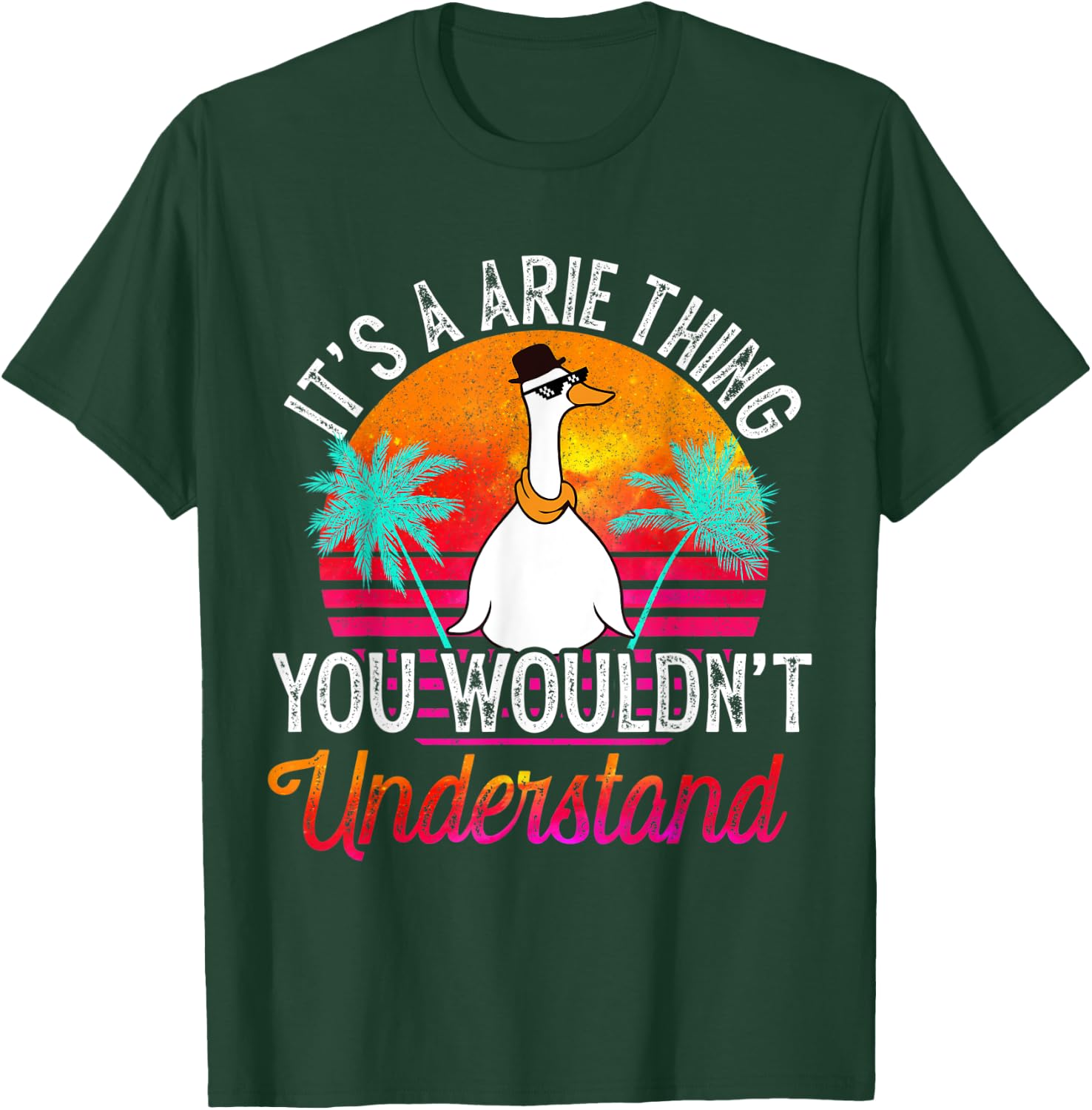 It's A Arie Thing You Wouldn't Understand Funny Arie Name T-Shirt - T-Shirt | Forest