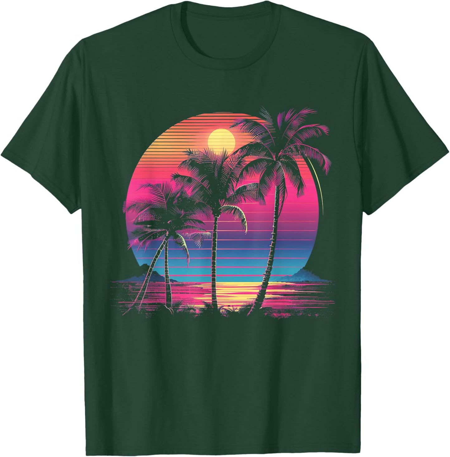 Vaporwave Retro T-Shirt - T-Shirt | Forest