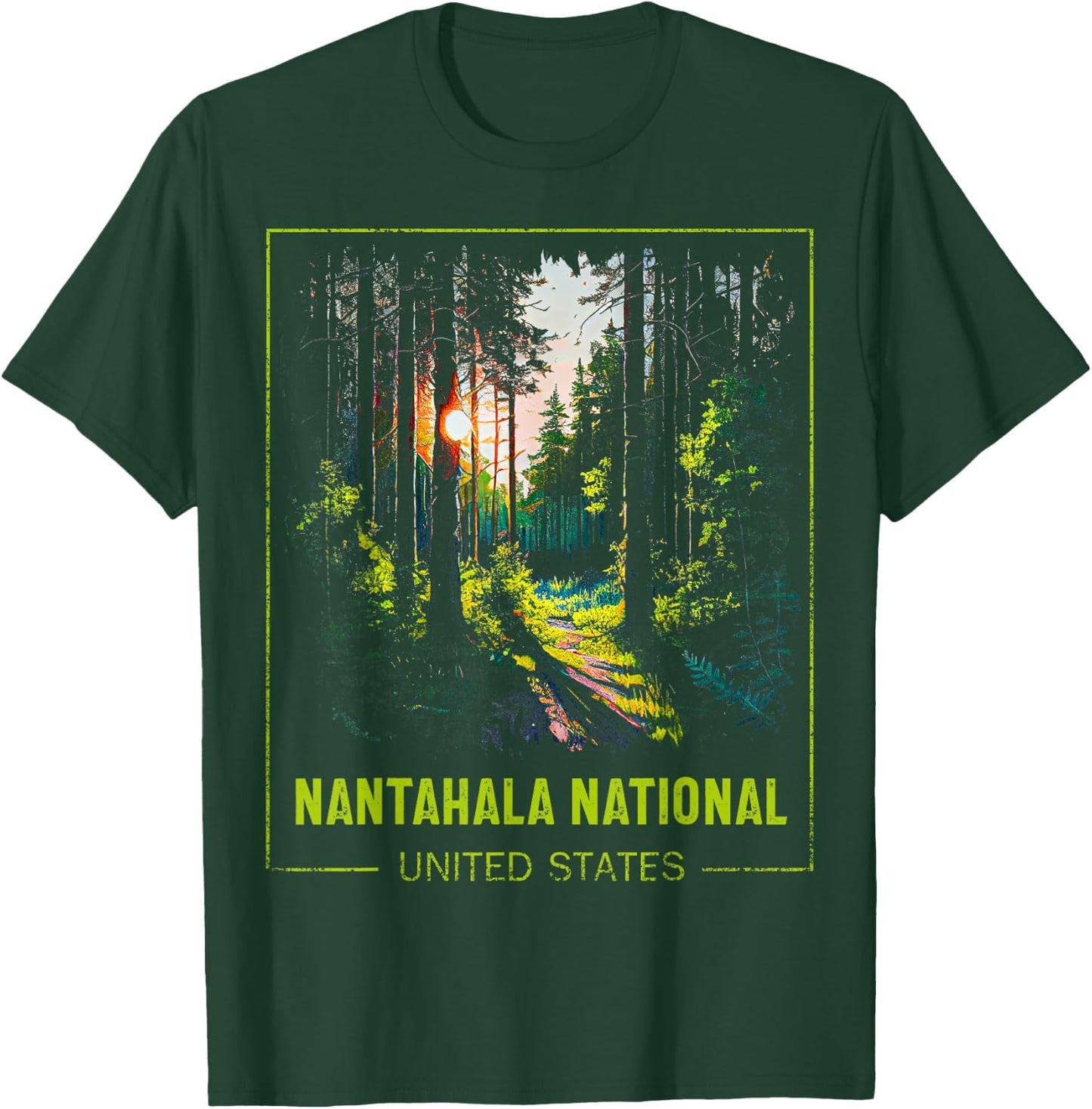 Nantahala National United States T-Shirt - T-Shirt | Forest